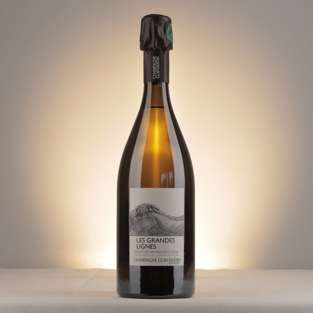 Clandestin Les Grandes Lignes Brut Nature 2020 Bottle front