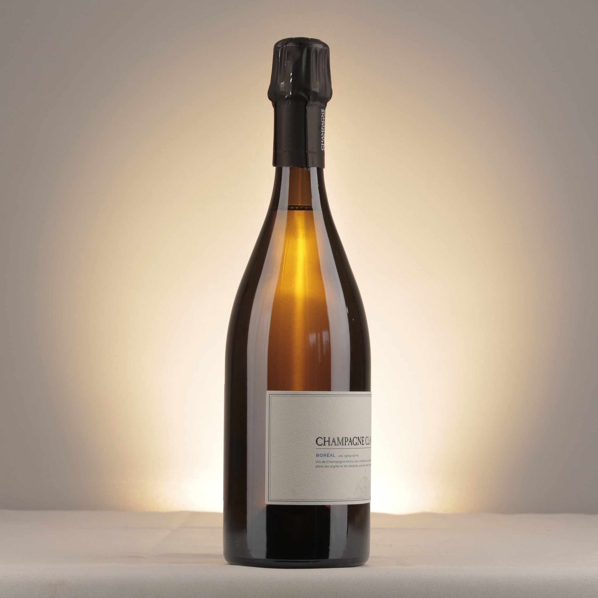 Clandestin Les Semblables Boreal Brut Nature 2019 Bottle label