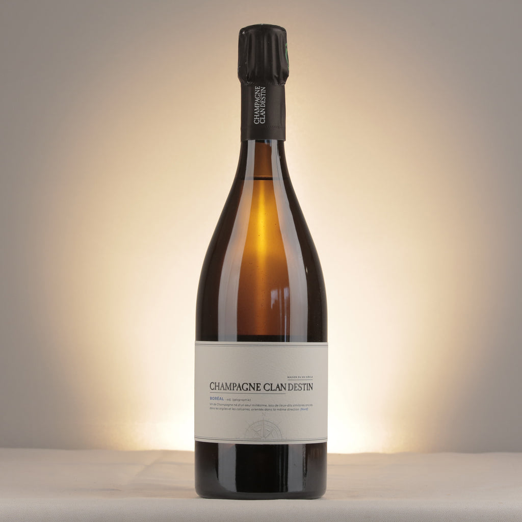 Clandestin Les Semblables Boreal Brut Nature 2019 Bottle front