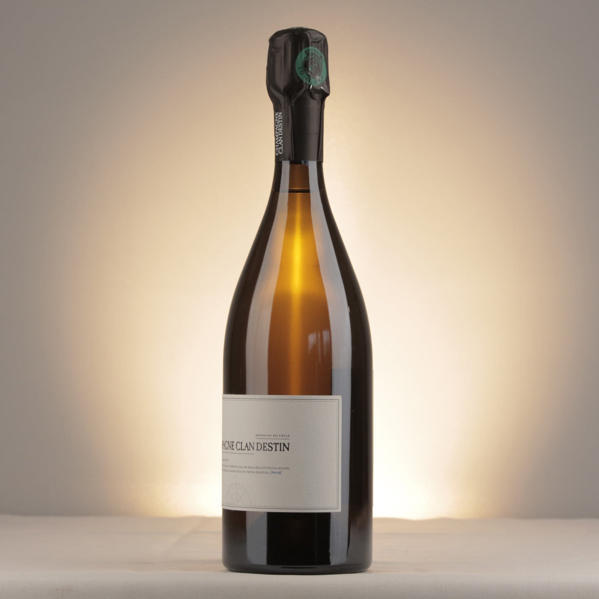 Clandestion Les Semblables Boreal Brut Nature 2022 Bottle detail