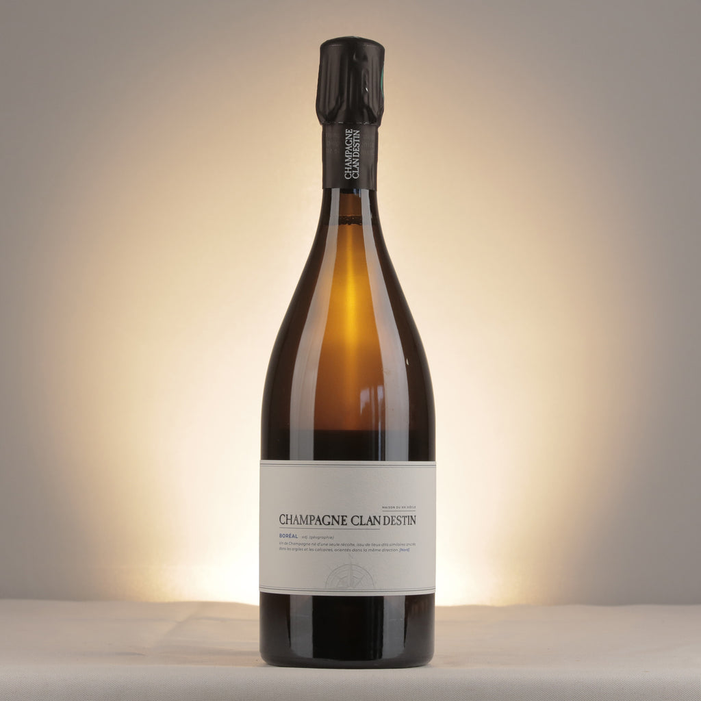 Clandestion Les Semblables Boreal Brut Nature 2022 Bottle front