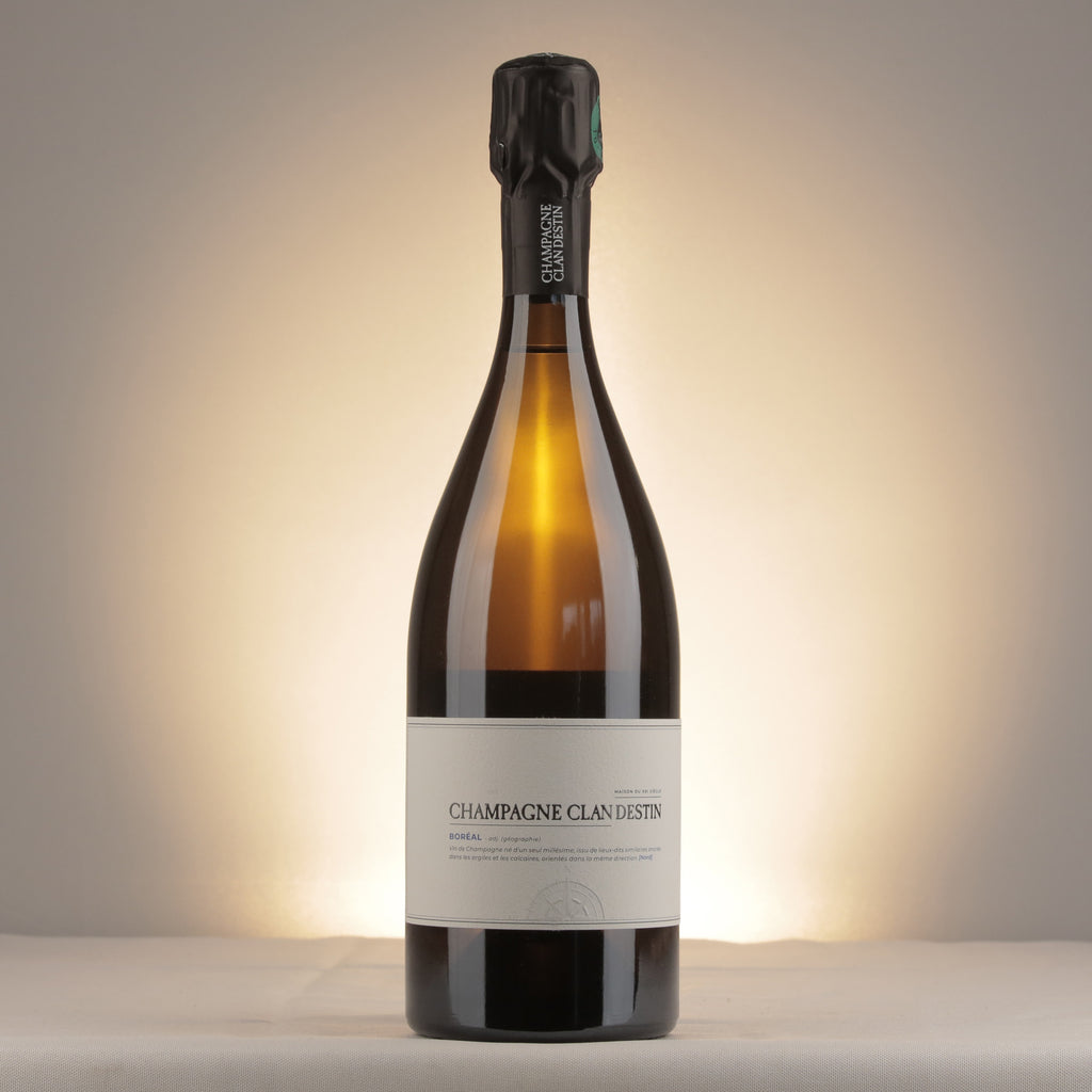 Clandestion Les Semblables Boreal Brut Nature 2022 Bottle front