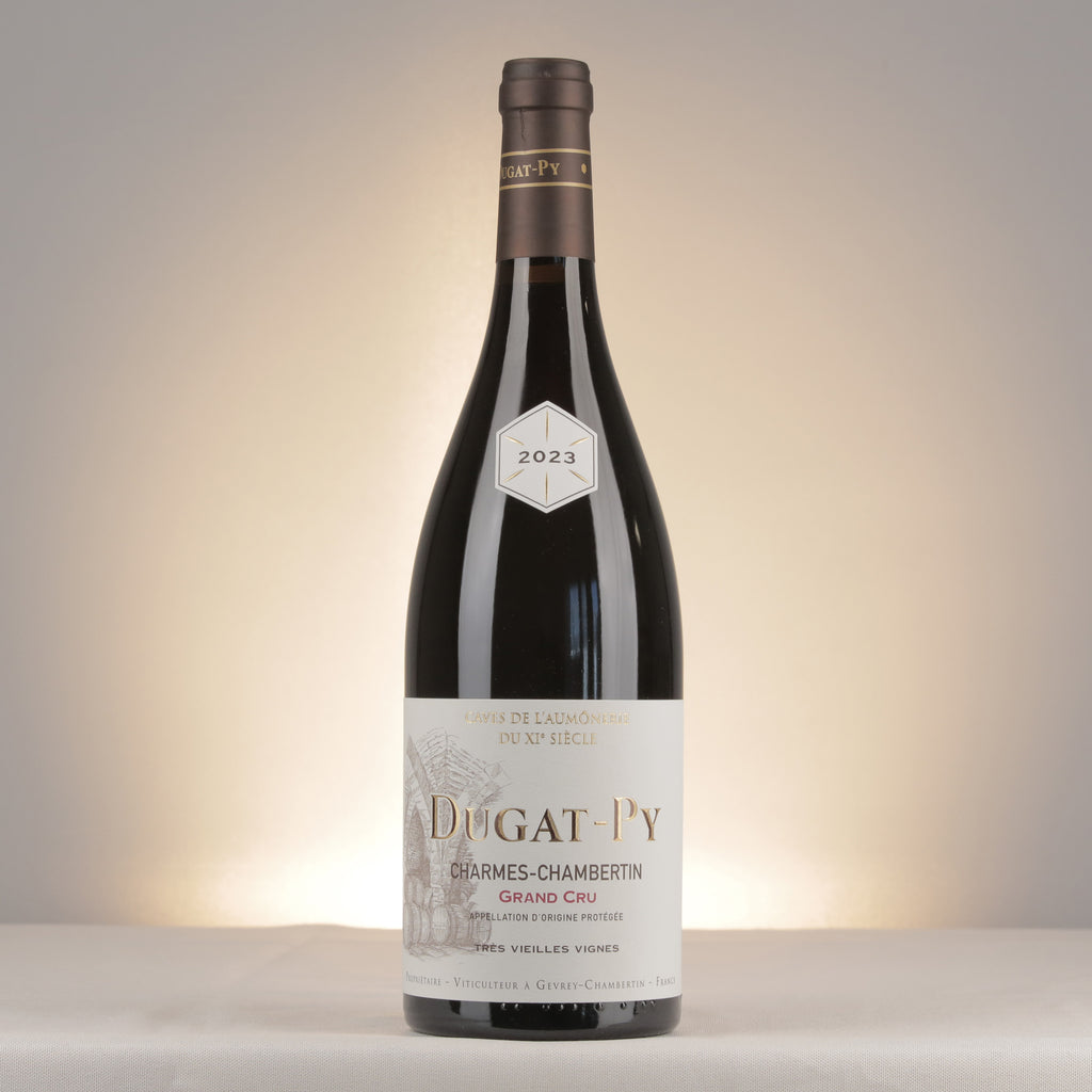 Dugat-Py Charmes-Chambertin Grand Cru Très Vieilles Vignes 2023 Bottle front