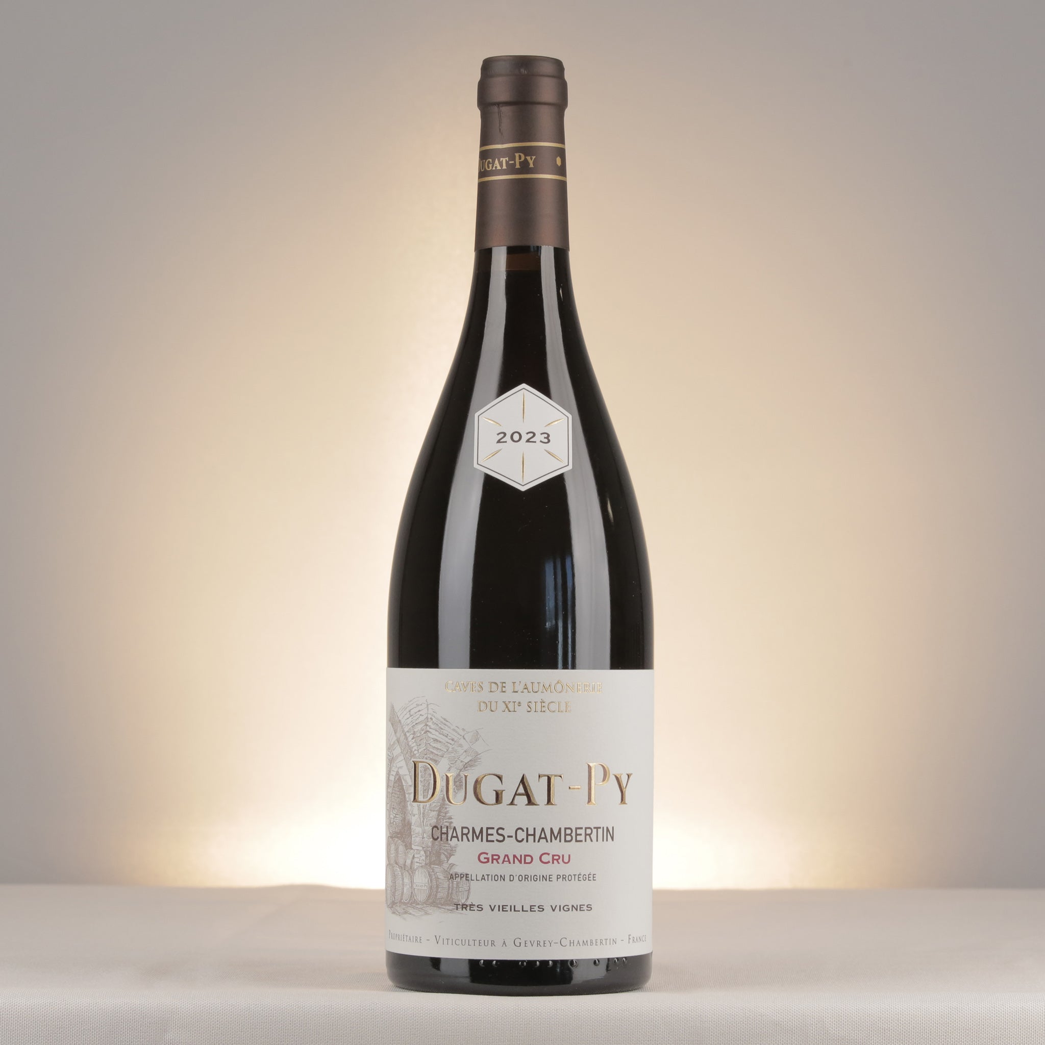 Dugat-Py Charmes-Chambertin Grand Cru Très Vieilles Vignes 2023 Bottle front