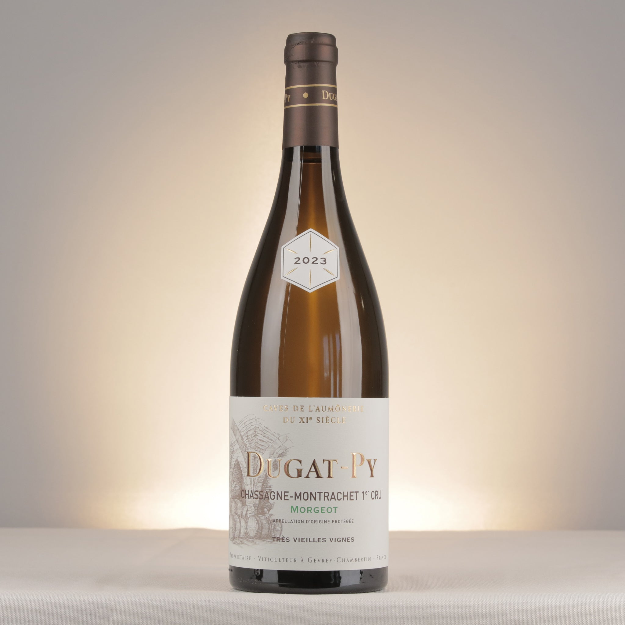 Dugat-Py Chassagne-Montrachet 1er Cru Morgeot 2023 Bottle front