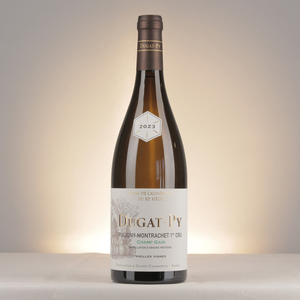 Dugat-Py Puligny-Montrachet 1er Cru Champ Gain Vieilles Vignes 2023 Bottle front