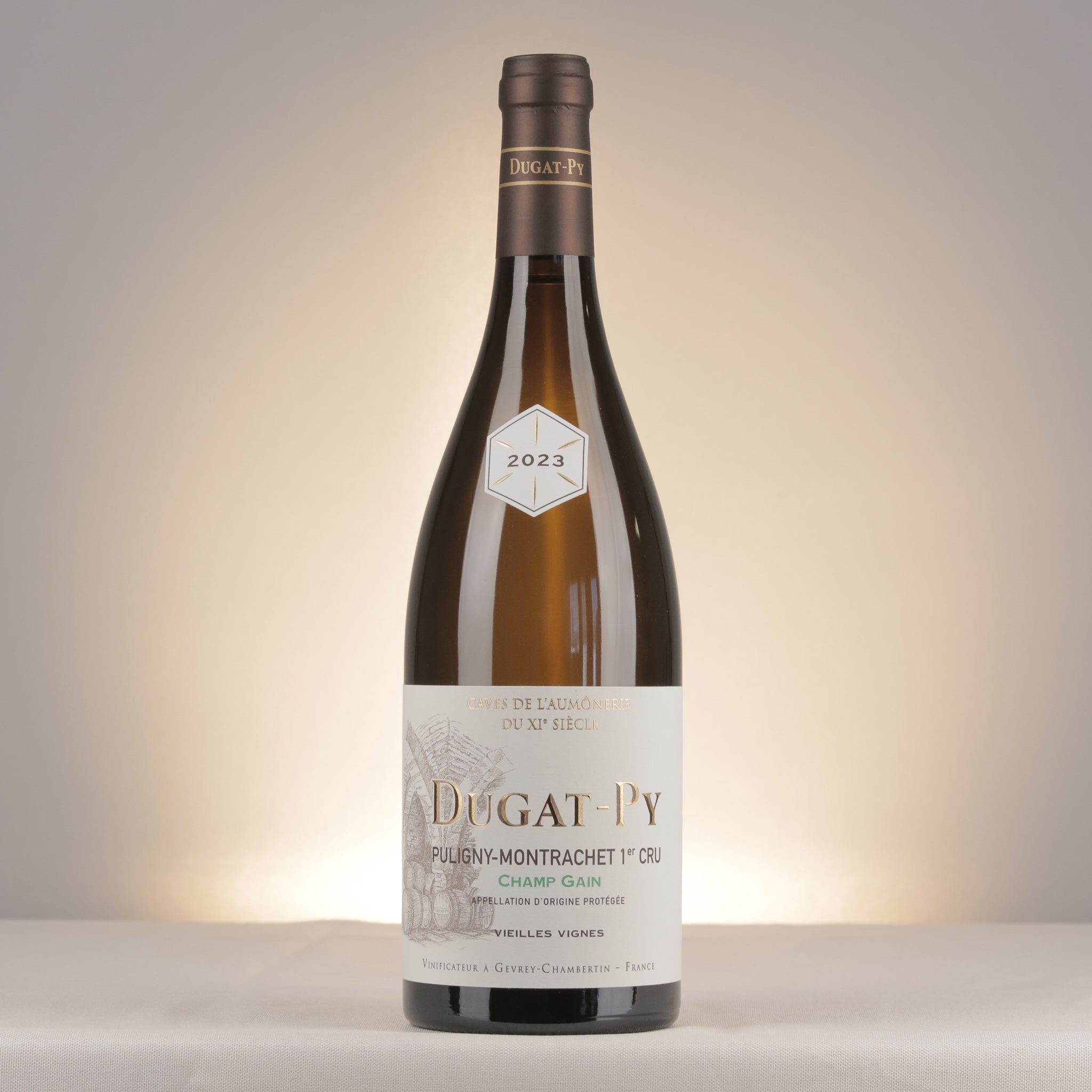 Dugat-Py Puligny-Montrachet 1er Cru Champ Gain Vieilles Vignes 2023 Bottle front