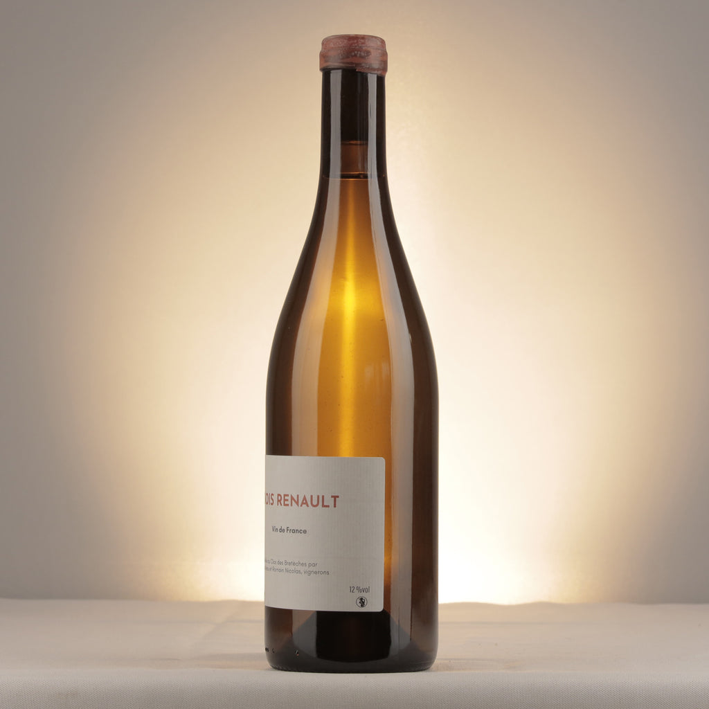 Clos des Breteches Bois Renault VdF 2023 Bottle label