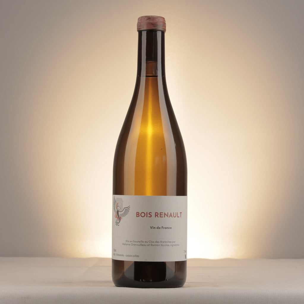 Clos des Breteches Bois Renault VdF 2023 Bottle front