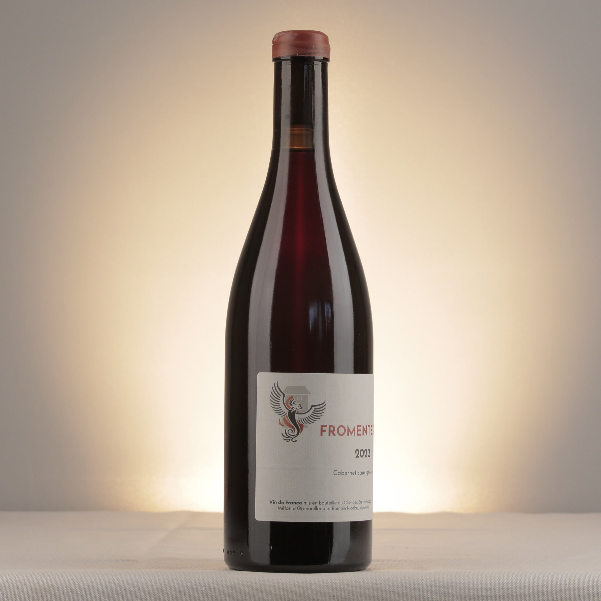 Clos des Breteches Fromenteries 2022 Bottle label