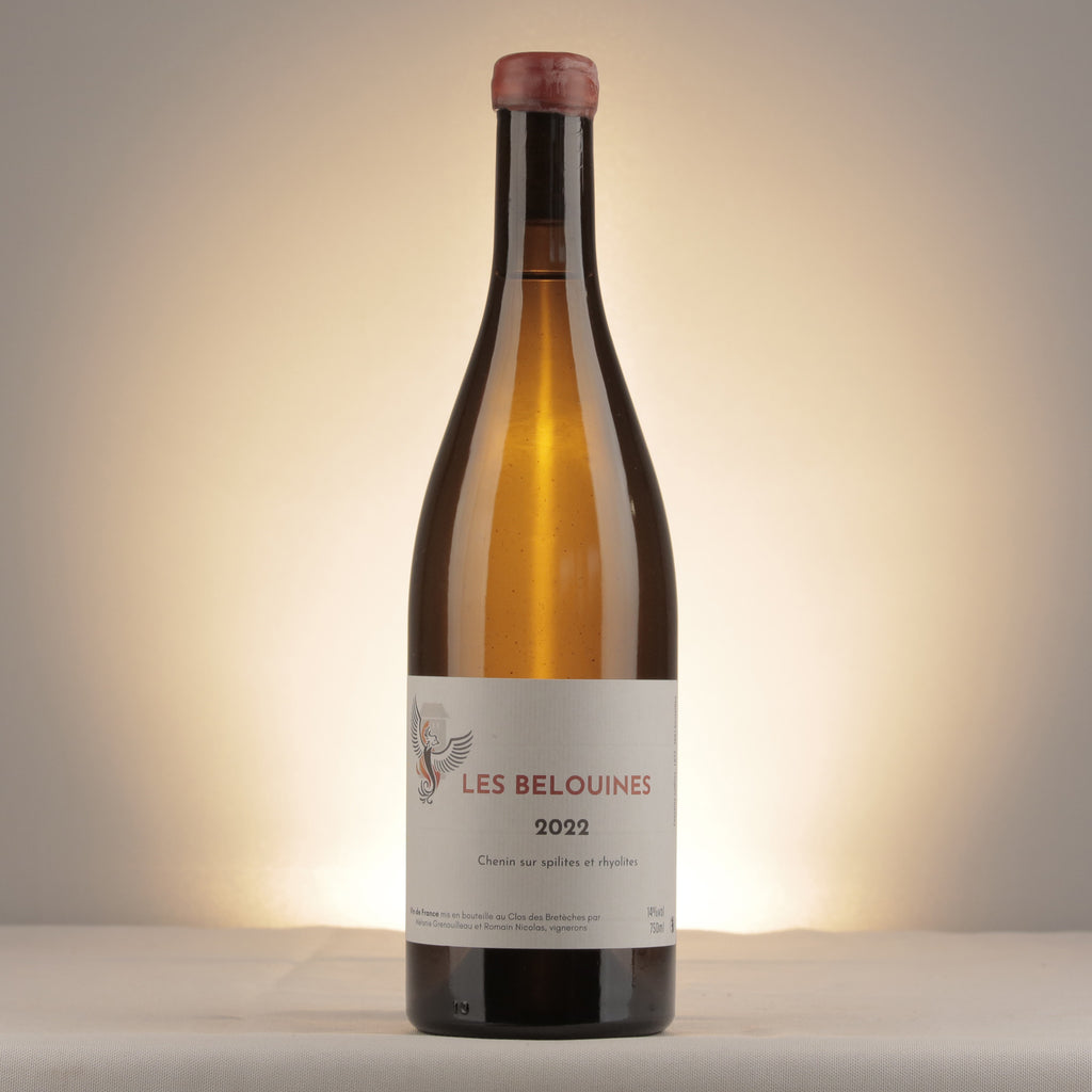 Clos des Breteches Les Belouines VdF 2022 Bottle front
