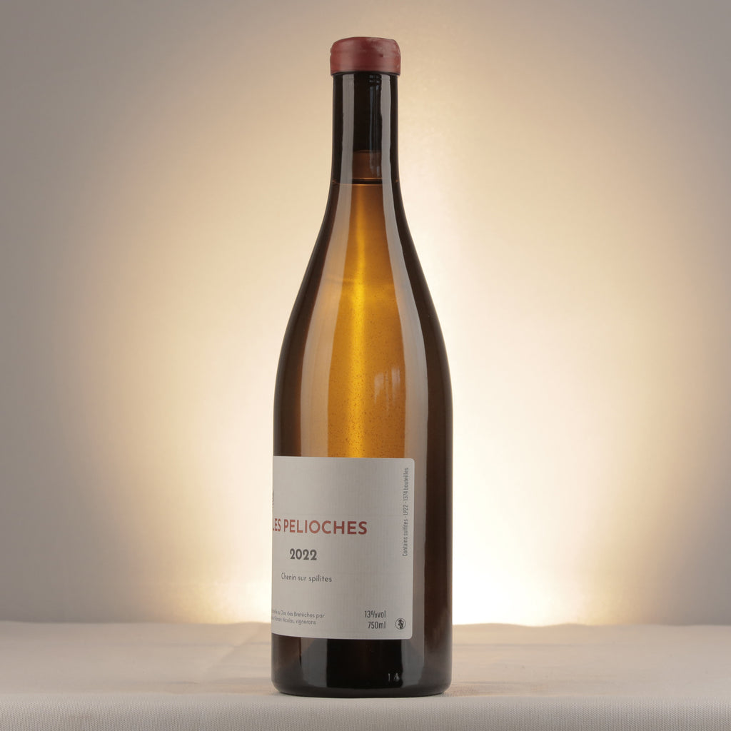 Clos des Breteches Les Pelioches VdF 2022 Bottle detail