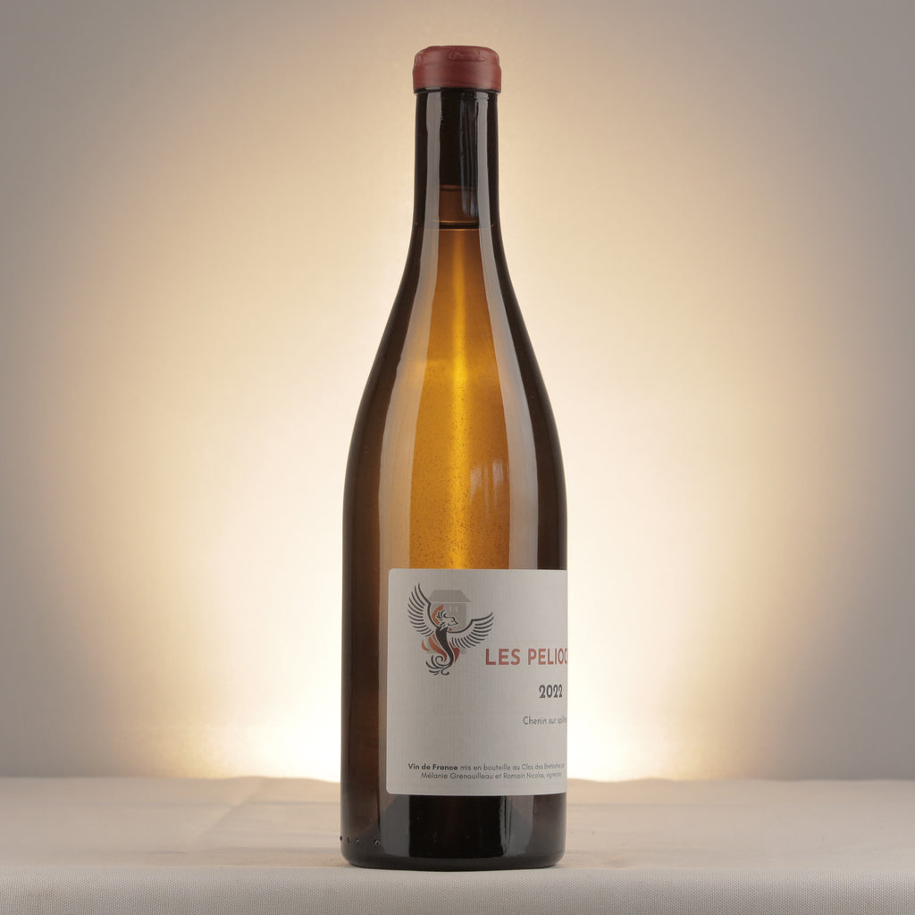 Clos des Breteches Les Pelioches VdF 2022 Bottle label
