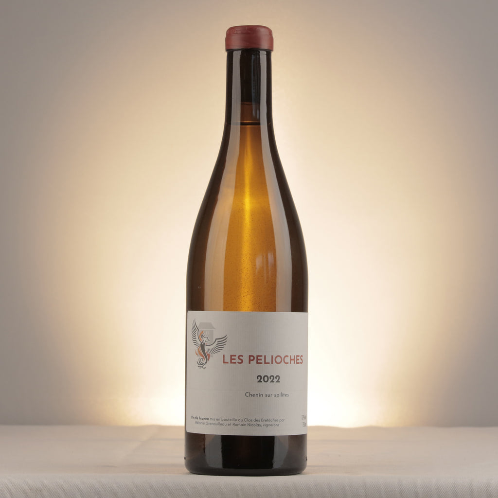 Clos des Breteches Les Pelioches VdF 2022 Bottle front