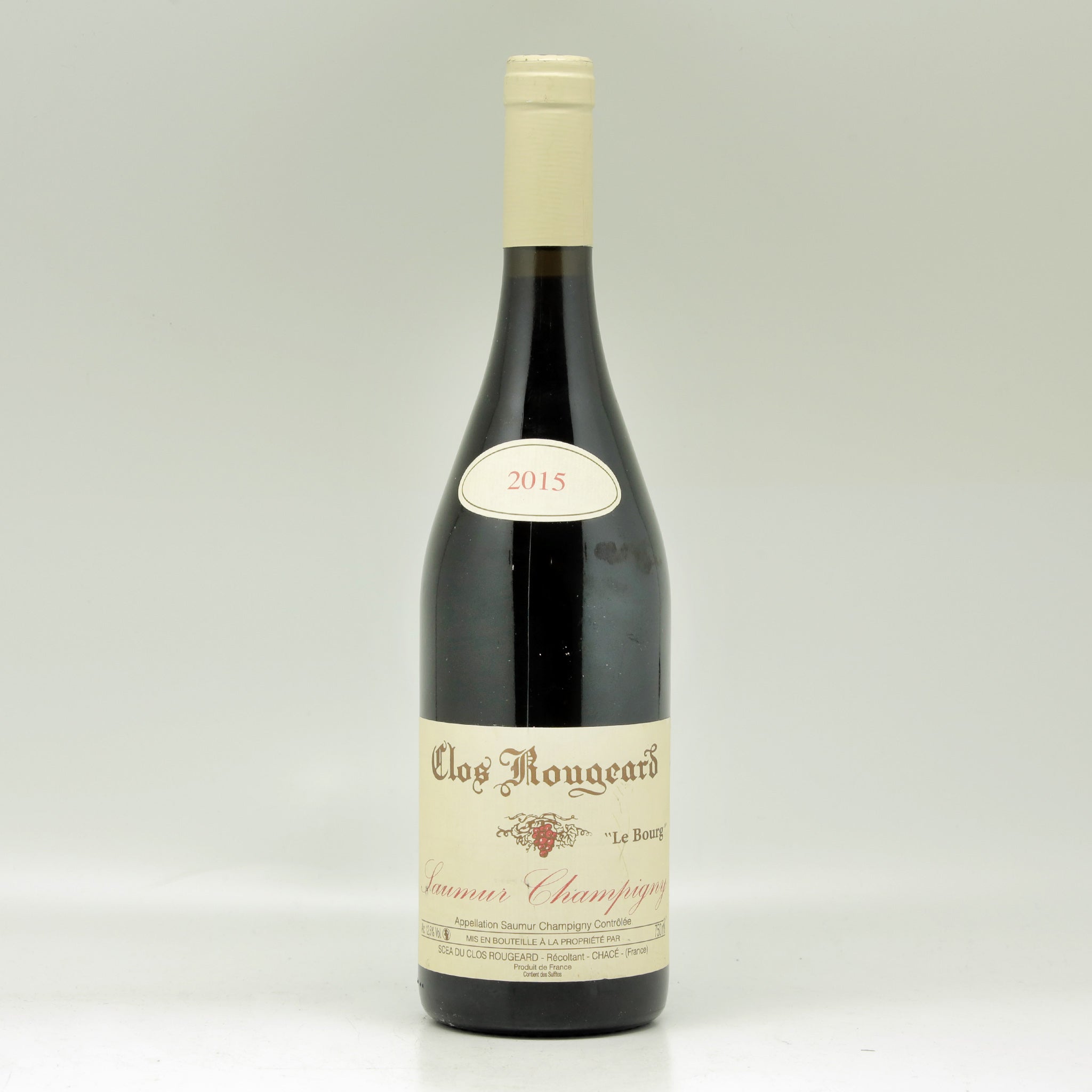 Clos Rougeard Saumur-Champigny Le Bourg 2015 Red wine Bottle