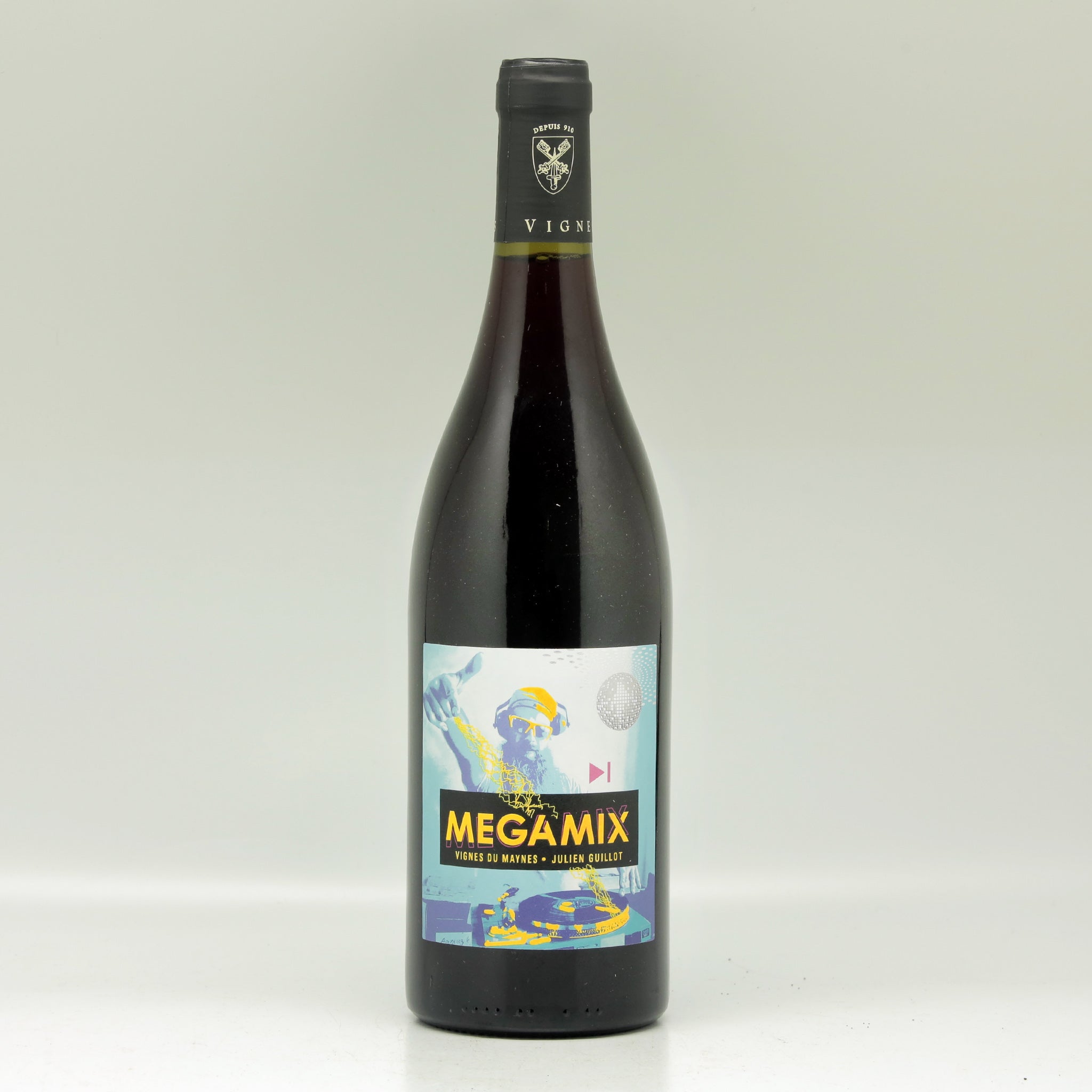 Clos des Vignes du Mayne Julien Guillot Vin de France "Megamix" 2018 Red wine Bottle