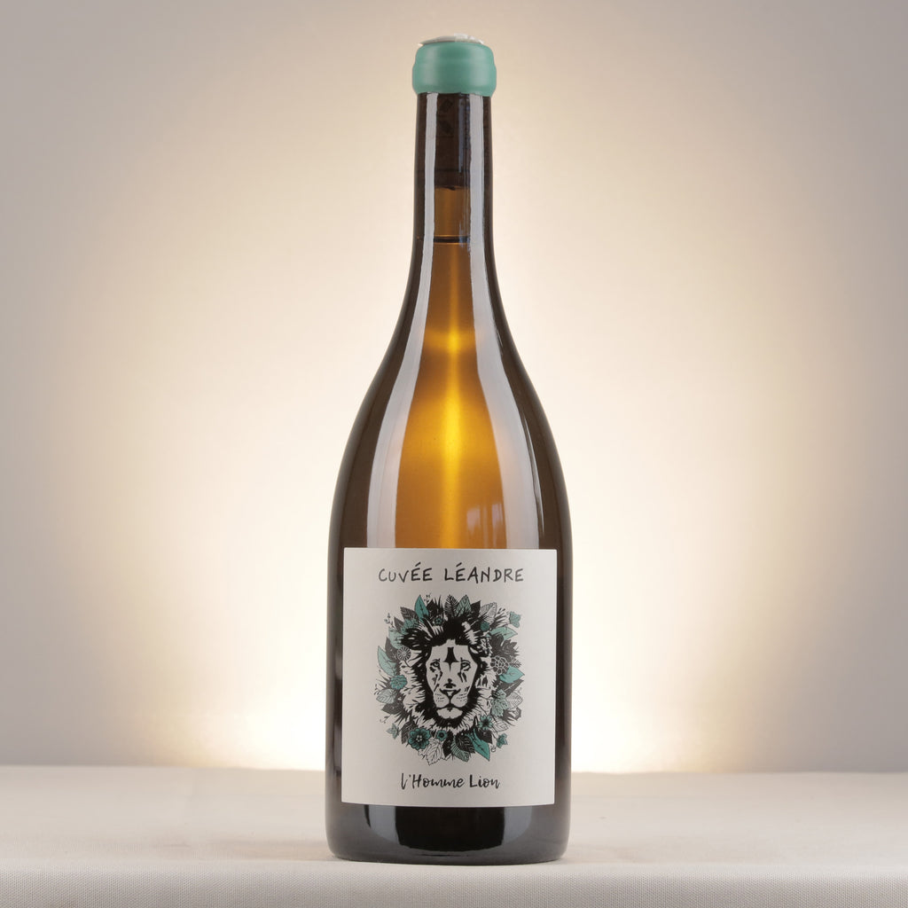Clos des Vignes du Mayne Julien Guillot Pouilly-Fuisse Cuvée Leandre L'Homme Lion 2017 Bottle front