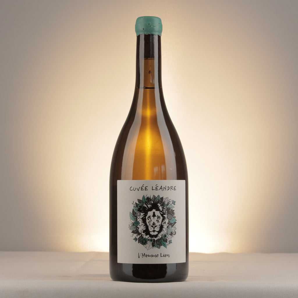 Clos des Vignes du Mayne Julien Guillot Pouilly-Fuisse Cuvée Leandre L'Homme Lion 2018 Bottle front