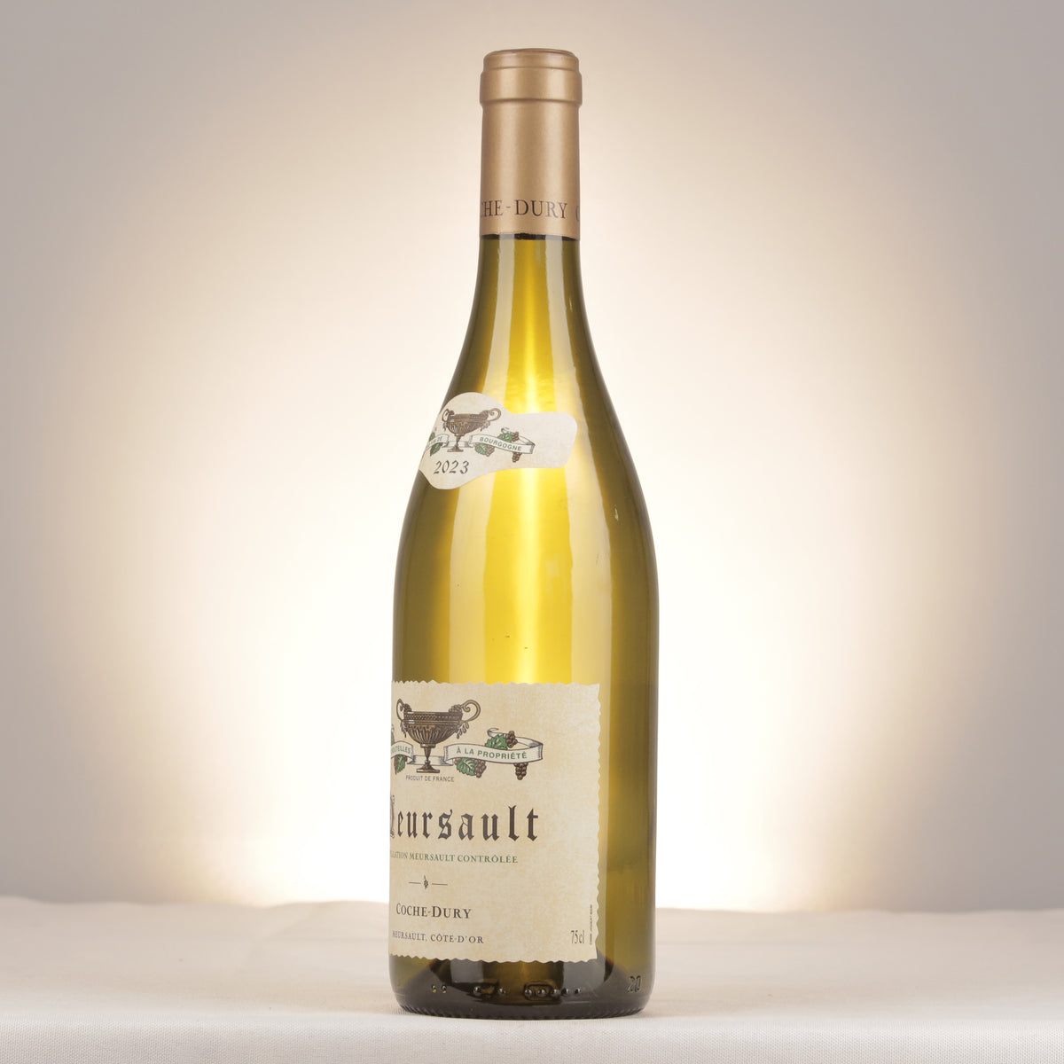 Coche-Dury Meursault 2023 Bottle turned left