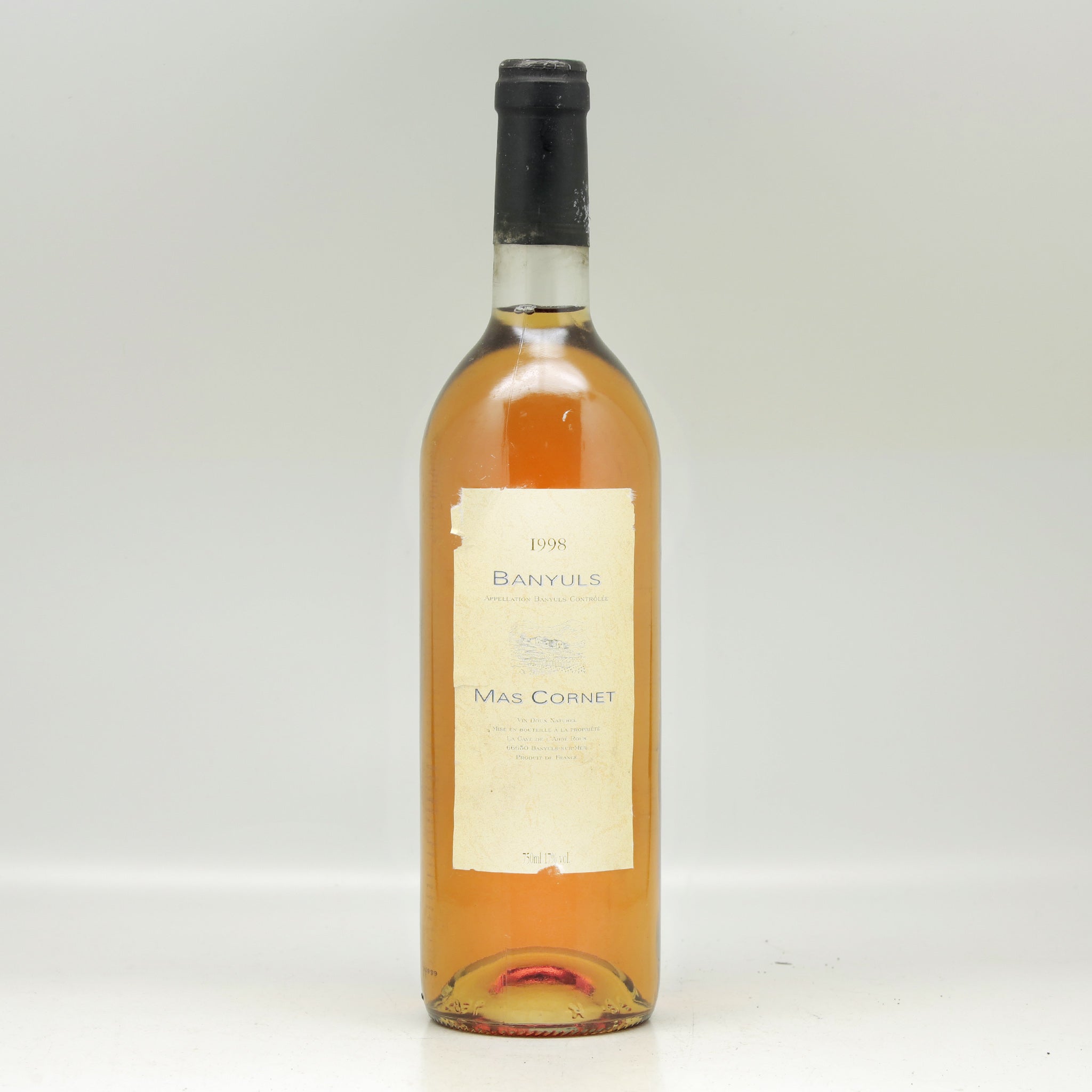 Mas Cornet Banyuls 1998 Red wine Bottle