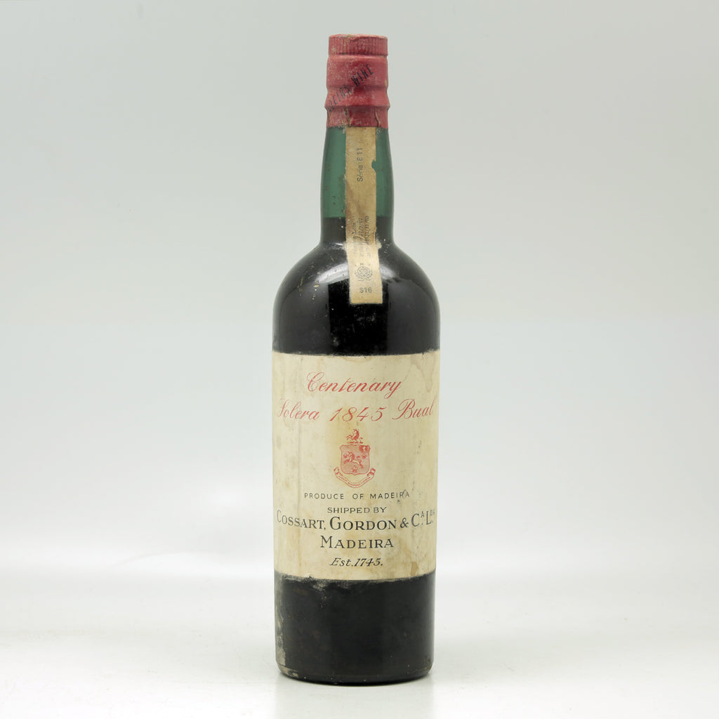 Cossart Gordon Verdelho Solera 1845   Fortified Wine Bottle