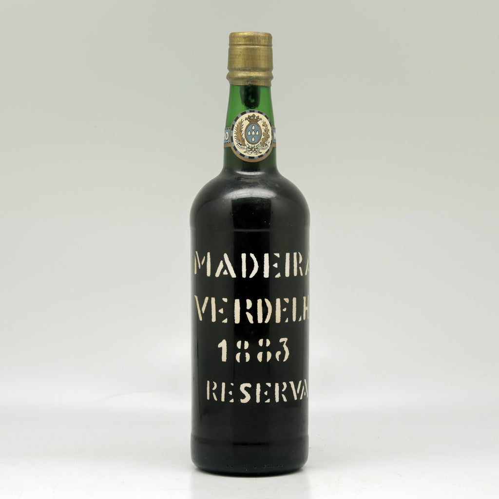 D'Oliveiras Verdelho Madeira 1883 Fortified Wine Bottle