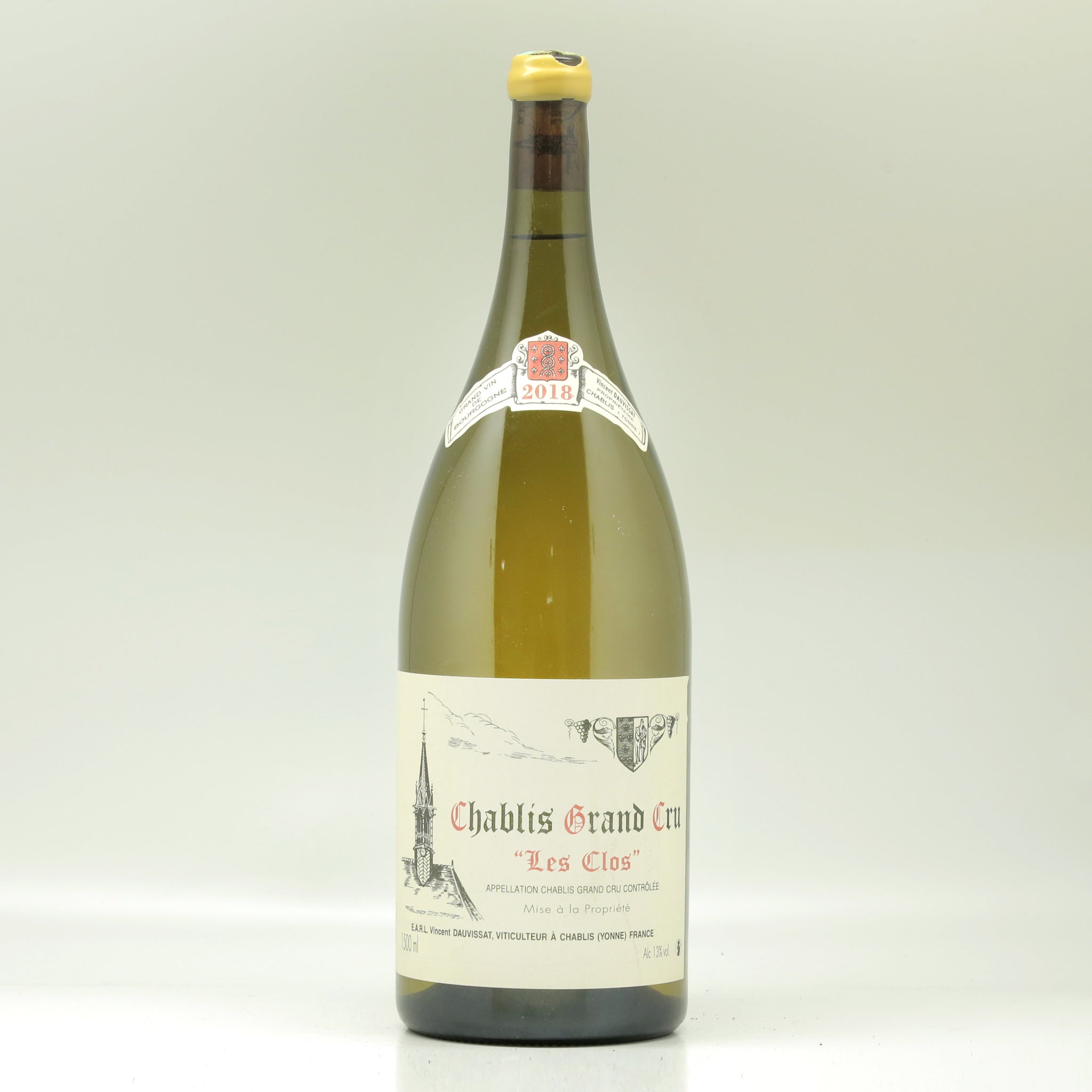 Domaine Dauvissat Vincent Chablis Grand Cru Les Clos 2018 White wine Magnum