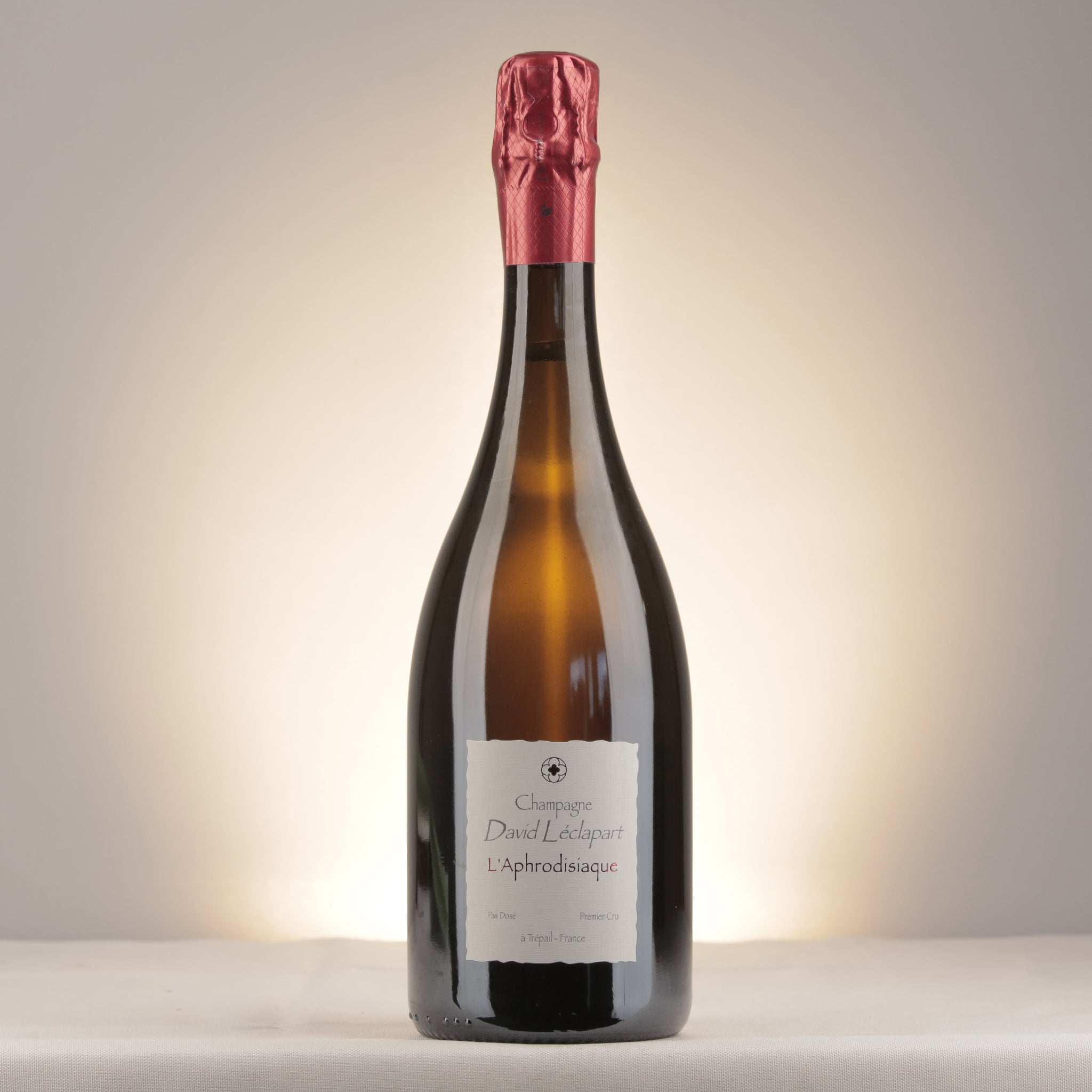 David Léclapart L'Aphrodisiaque Extra Brut Blanc de Blancs 1er Cru 2017 Bottle front