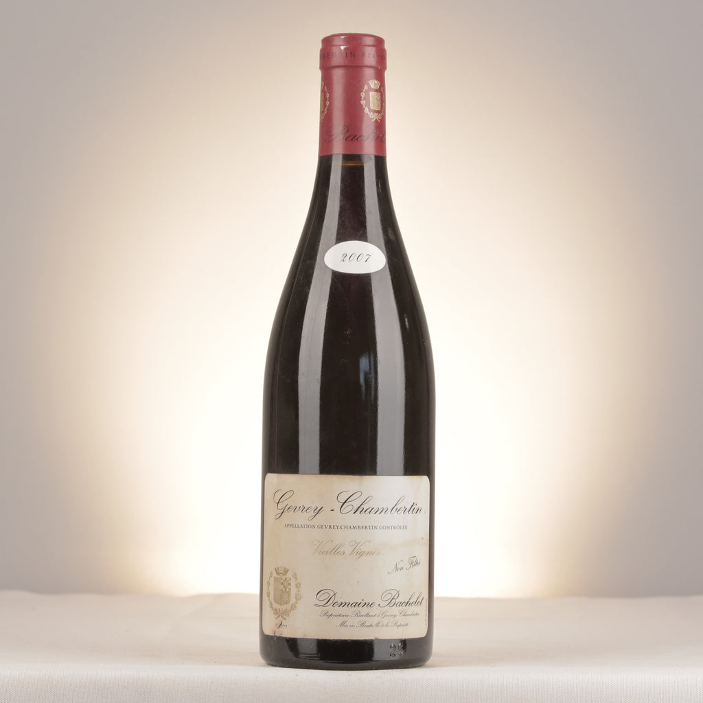 Domaine Denis Bachelet Gevrey-Chambertin Vieilles Vignes 2007 Bottle front