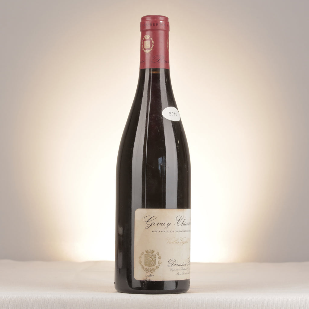Domaine Denis Bachelet Gevrey-Chambertin Vieilles Vignes 2007 Bottle turned right