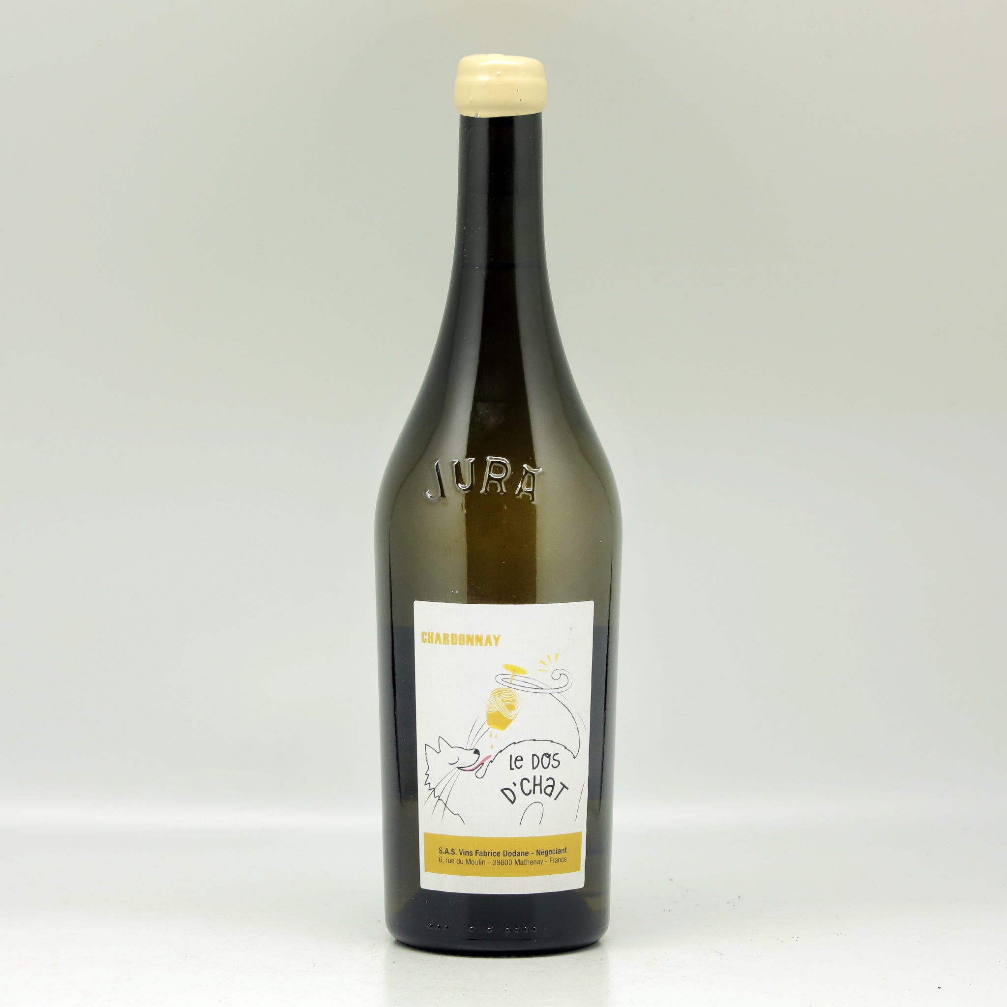 Fabrice Dodane Côtes-du-Jura Les dos d'Chat 2018 White wine Bottle