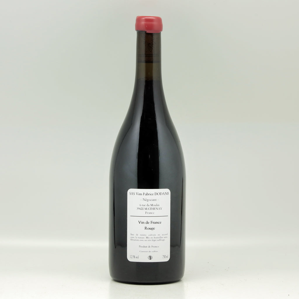 Fabrice Dodane Vin de France Les dos d'Chat PPG Red wine Bottle