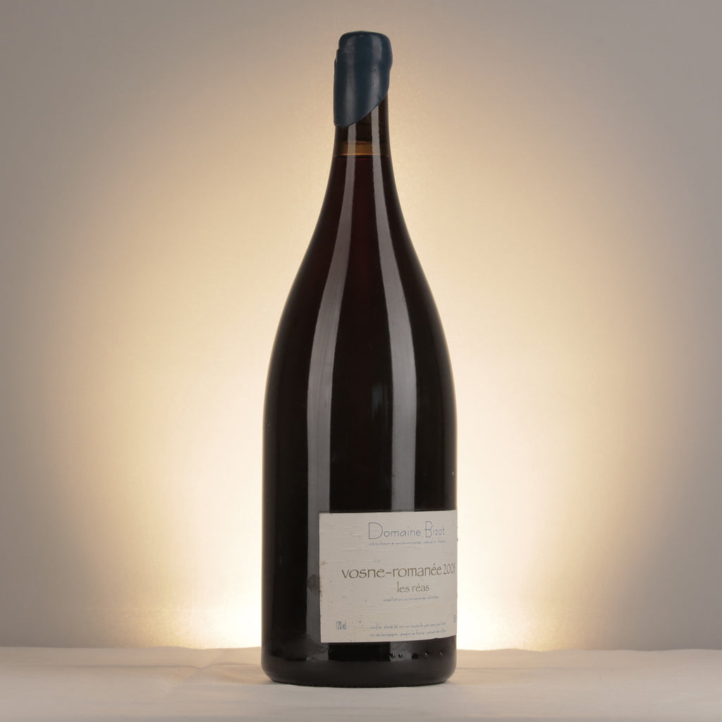 Domaine Bizot Vosne-Romanée Les Réas 2008 Magnum label