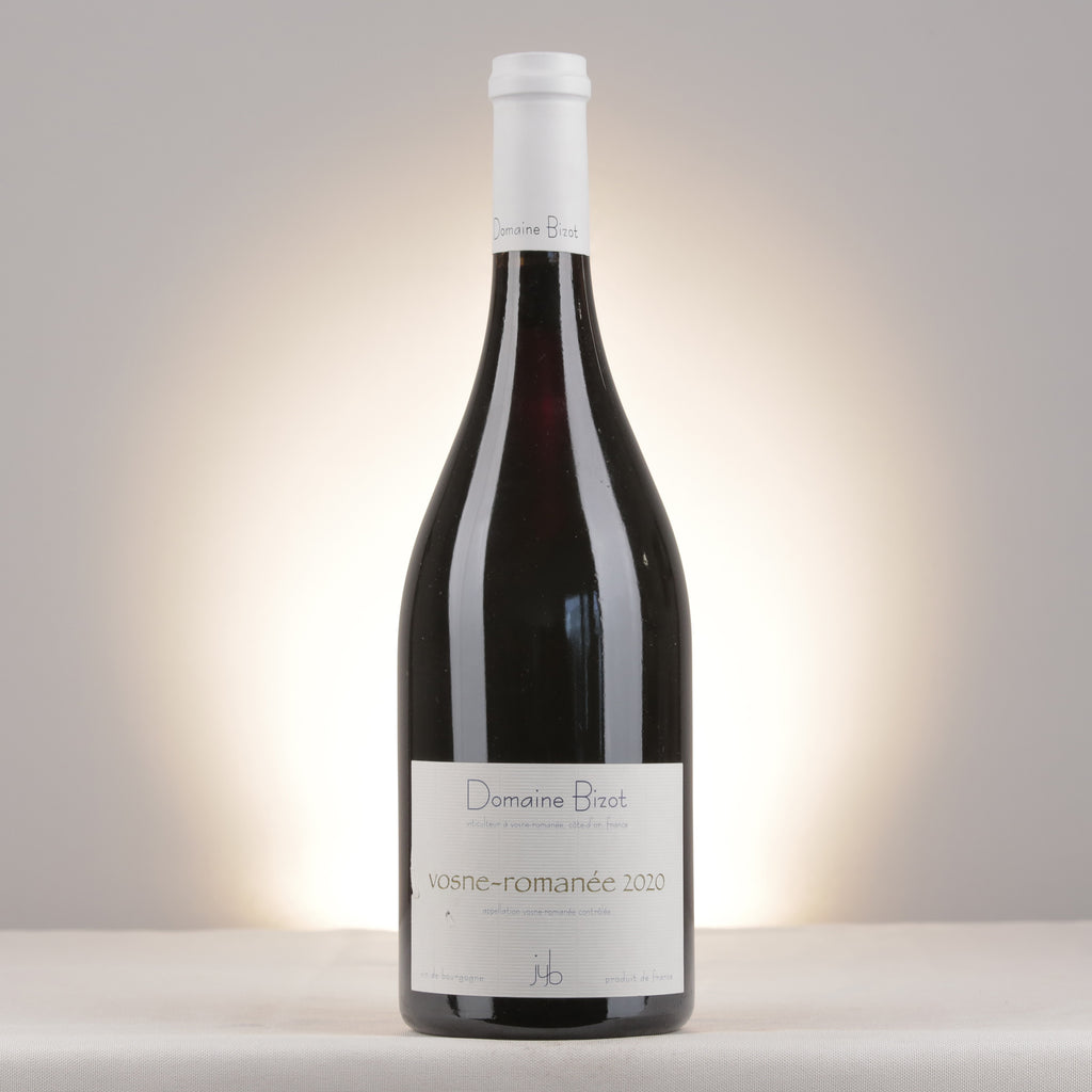 Bizot Vosne-Romanée 2020 Bottle front (lot d13e)