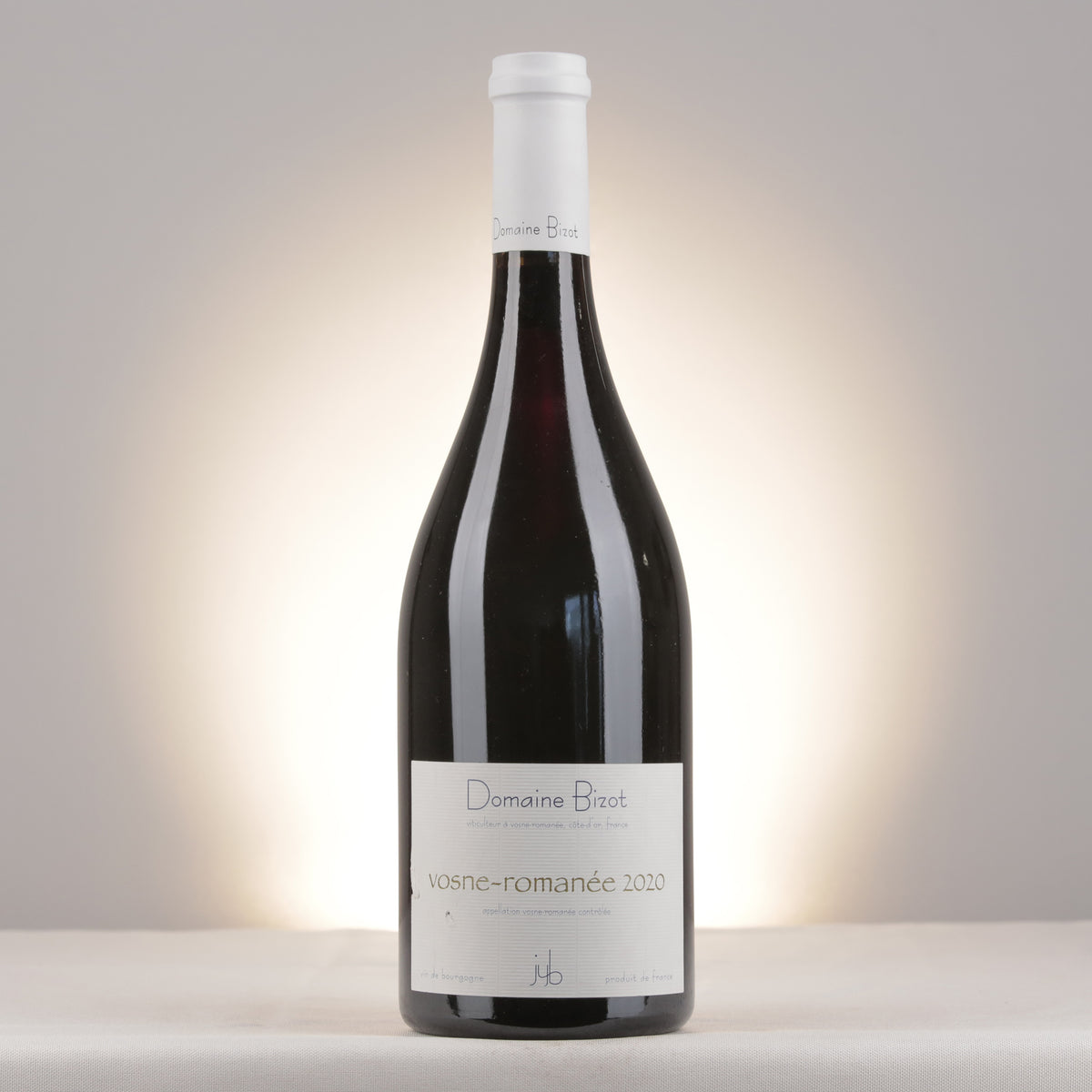 Bizot Vosne-Romanée 2020 Bottle front (lot d13e)