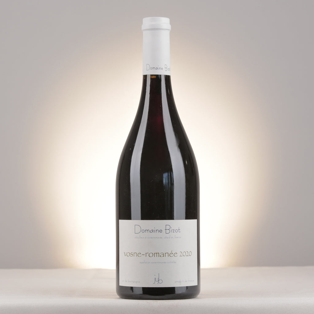 Bizot Vosne-Romanée 2020 Bottle front