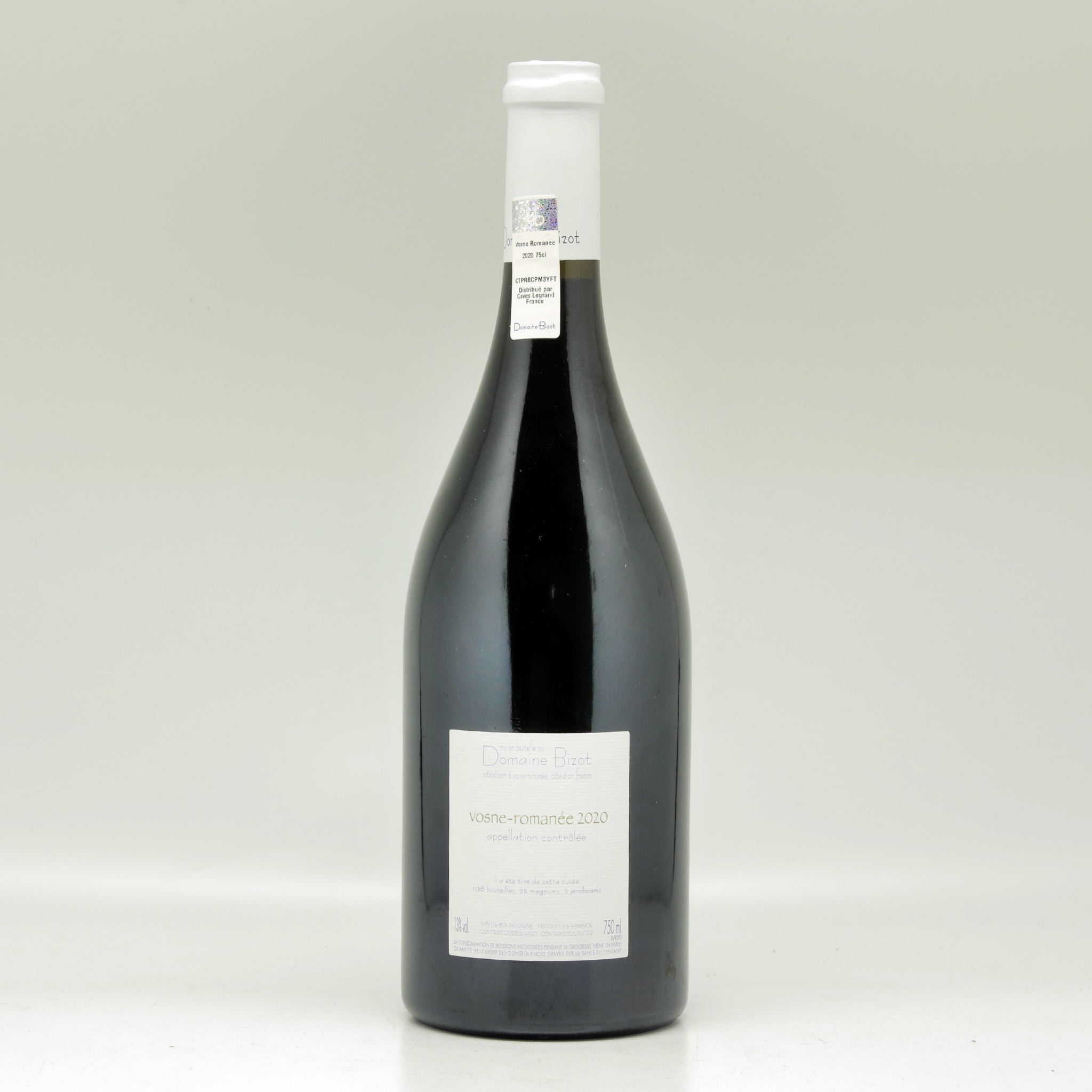 Domaine Bizot Vosnes Romanée 2020 Red wine Bottle