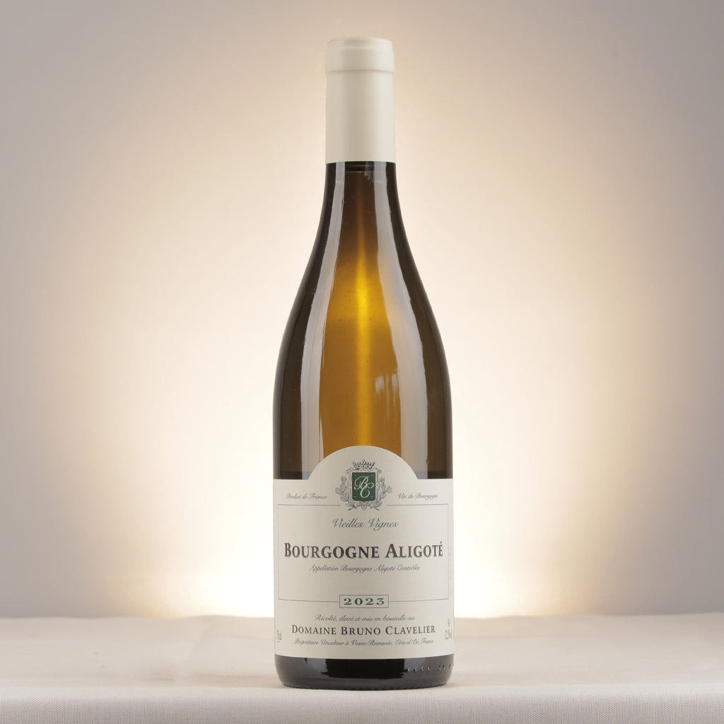 Domaine Bruno Clavelier Bourgogne Aligote Vieilles Vignes 2023 Bottle front