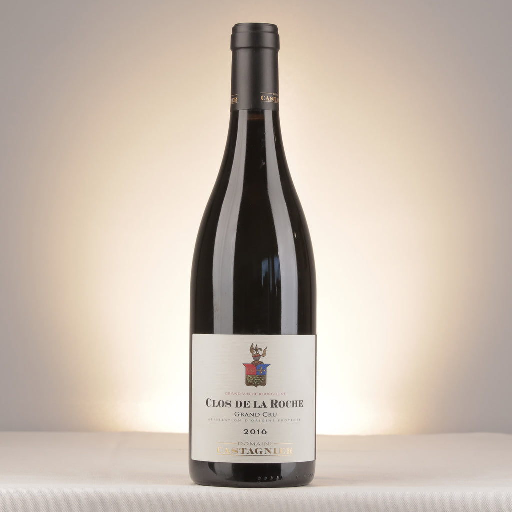 Domaine Castagnier Clos de la Roche Grand Cru 2016 Bottle front