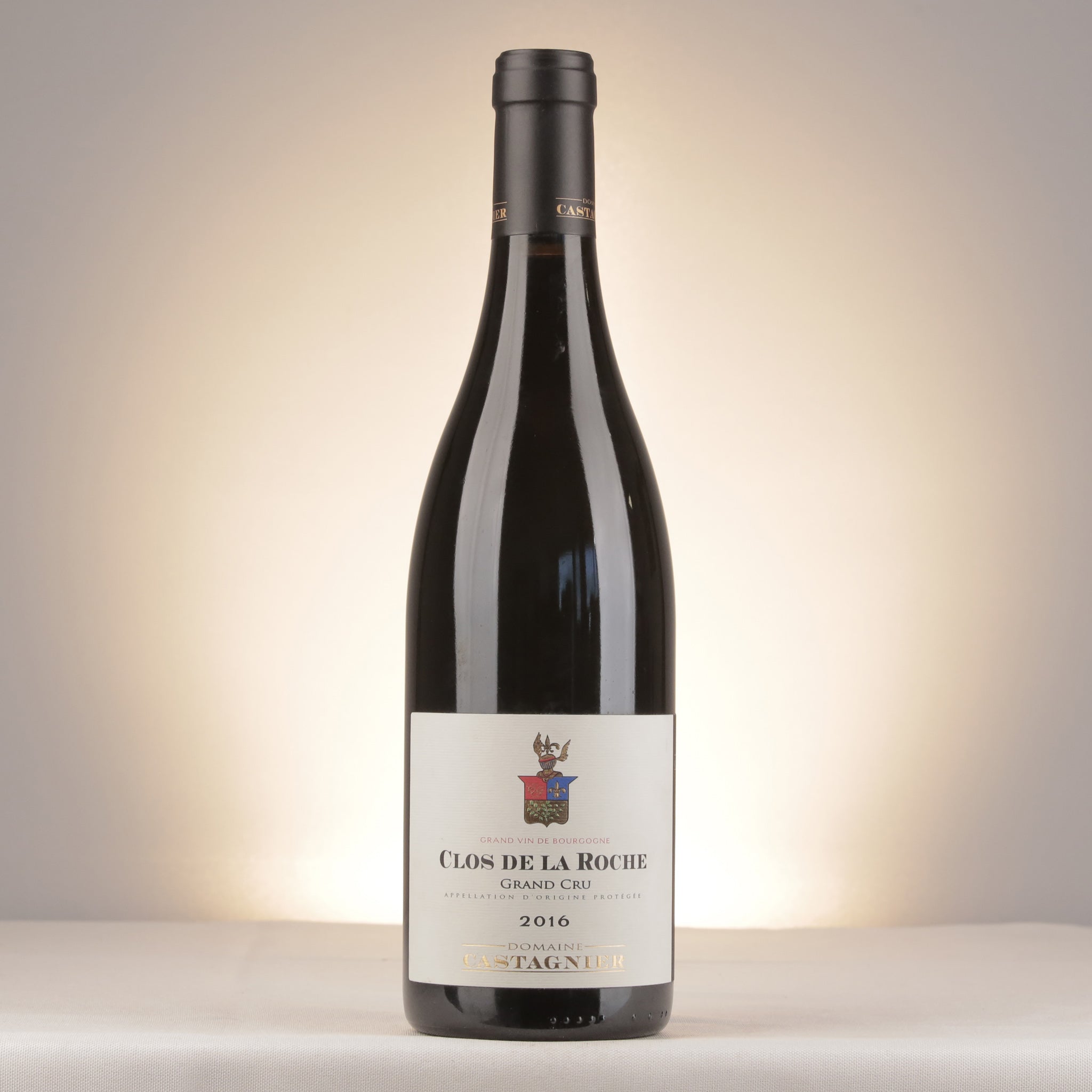 Domaine Castagnier Clos de la Roche Grand Cru 2016 Bottle front