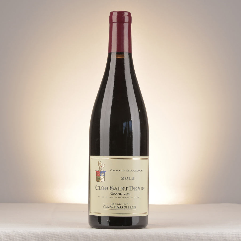 Domaine Castagnier Clos Saint-Denis Grand Cru 2012 Bottle front