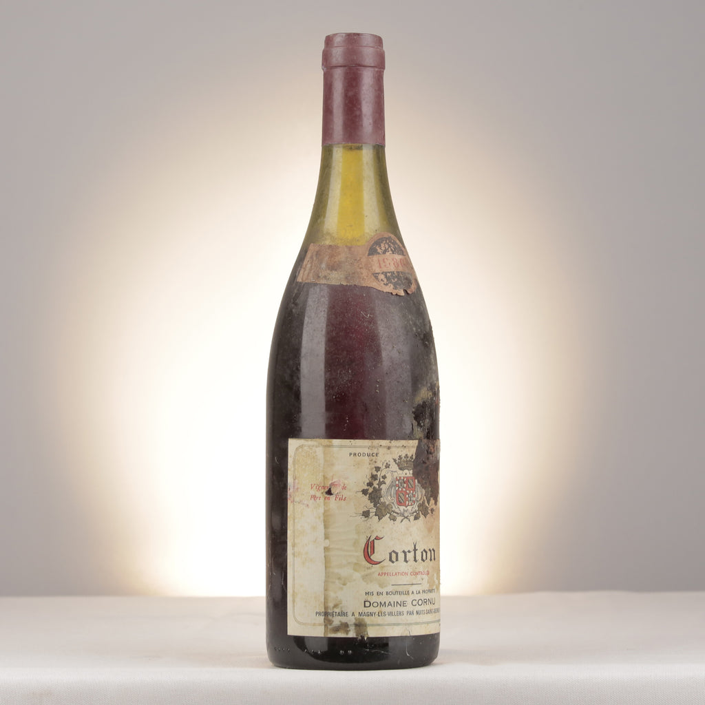 Domaine Cornu Corton Grand Cru 1986 Bottle turned right (lot 8123)