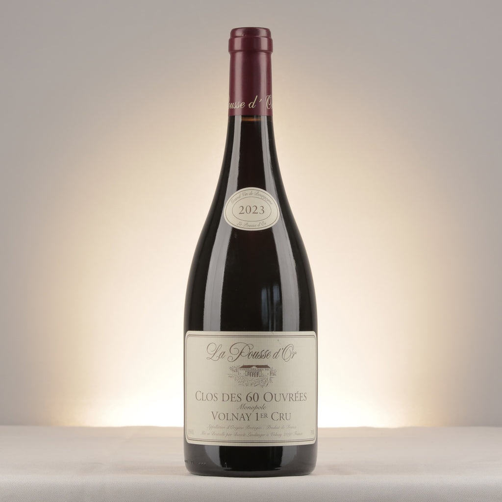 La Pousse d'Or Volnay 1er Cru Clos des 60 Ouvrées 2023 Bottle front