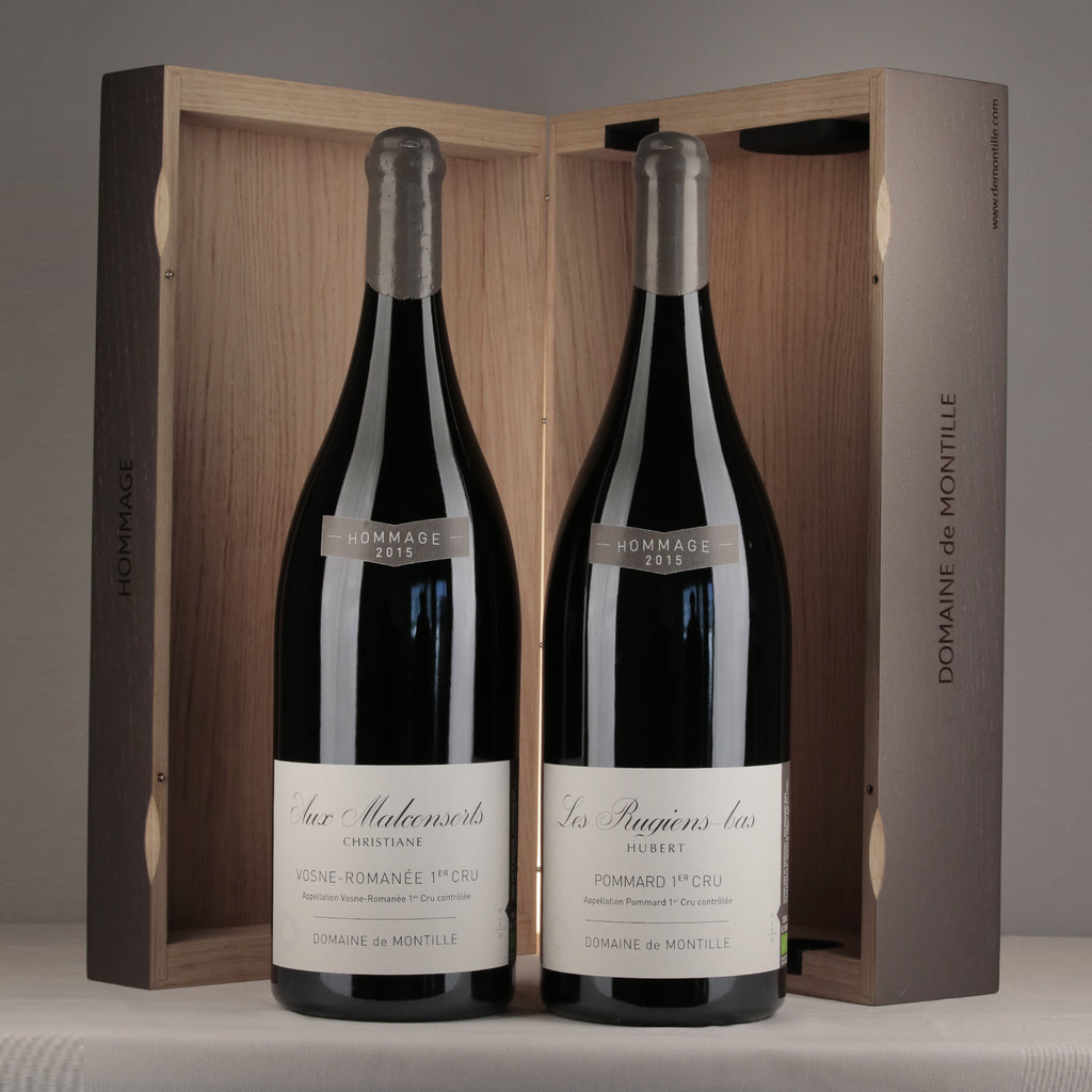 Domaine de Montille 1er Cru Hommage Assortment Case 2015 Jeroboam detail