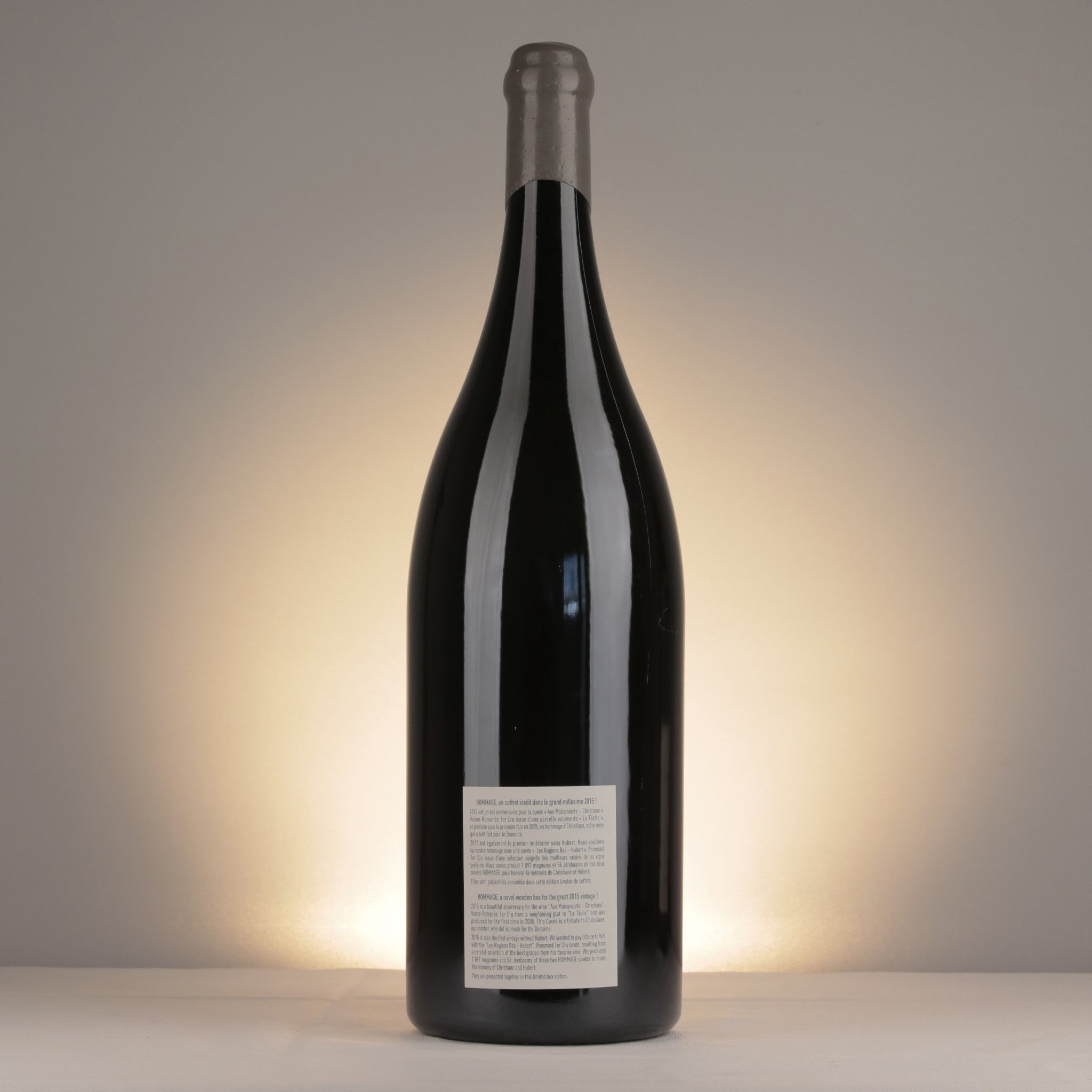 Domaine de Montille 1er Cru Hommage Assortment Case 2015 Jeroboam back