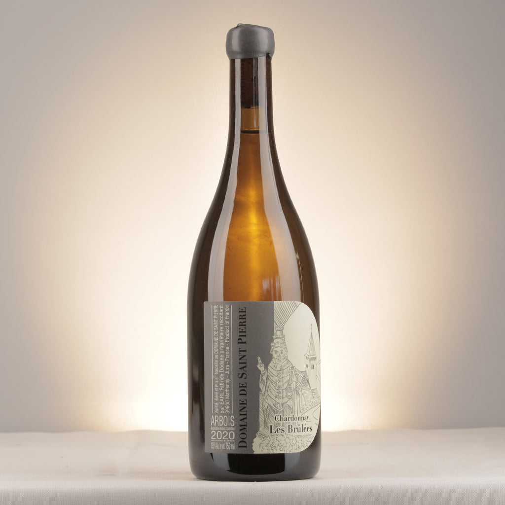 Domaine de Saint-Pierre Arbois Les Brulées Chardonnay 2020 Bottle front