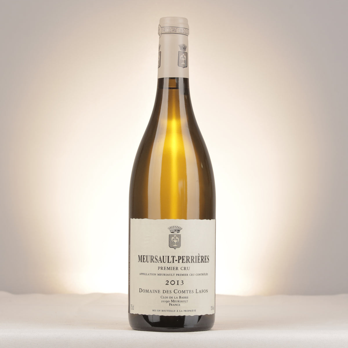 Domaine des Comtes Lafon Meursault 1er Cru Perrières Blanc 2013 Bottle front
