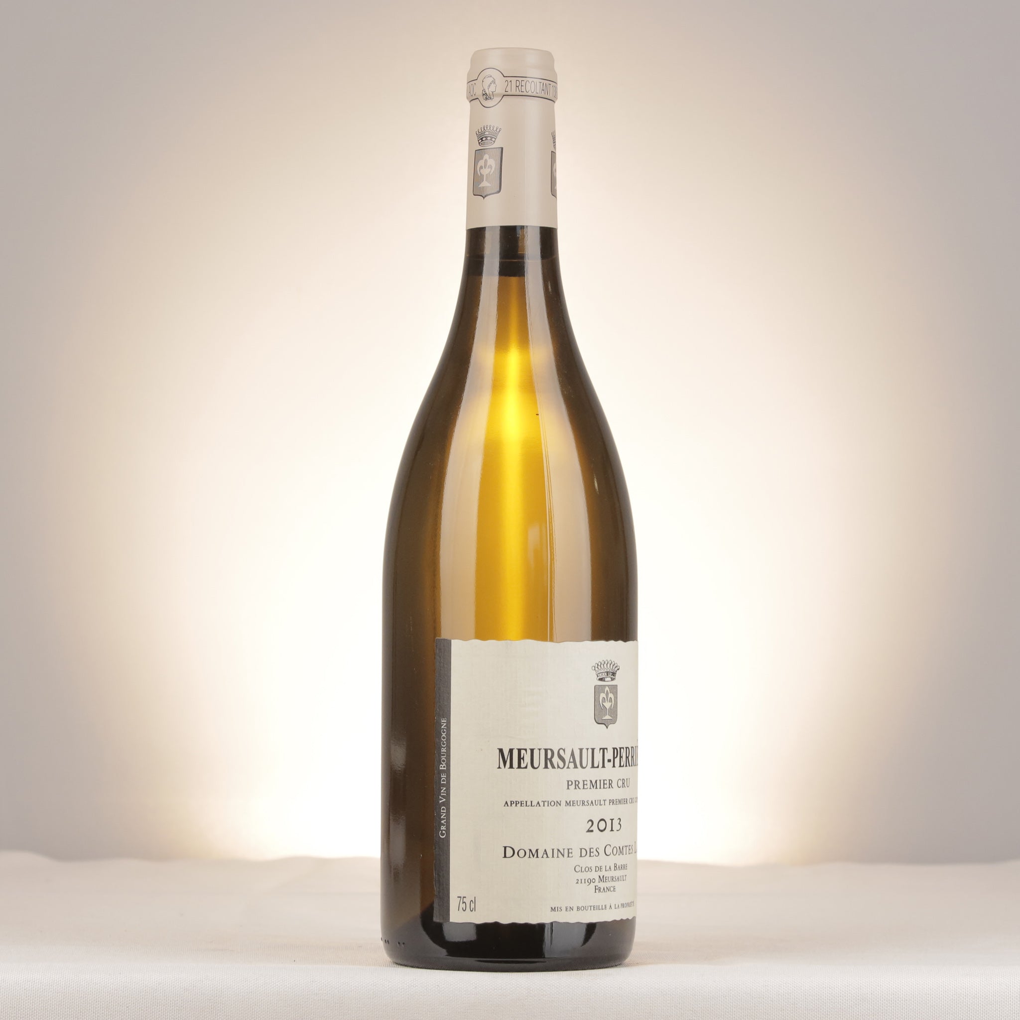 Domaine des Comtes Lafon Meursault 1er Cru Perrières Blanc 2013 Bottle turned right