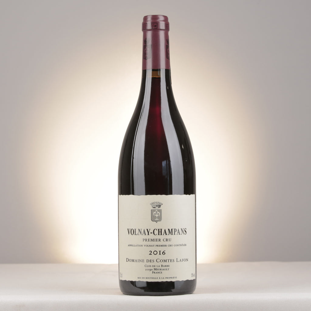 Comtes Lafon Volnay 1er Cru Champans 2016 Bottle front