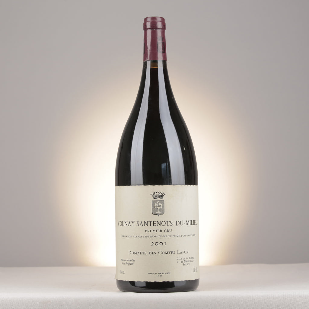 Comtes Lafon Volnay 1er Cru Les Santenots du Milieu 2001 Magnum front